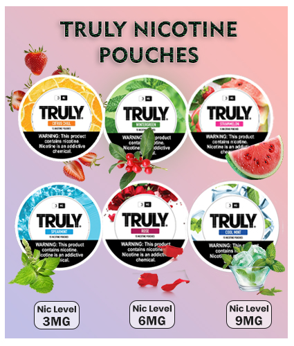 TRULY Nicotine Pouches - 5 Pack