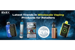 Latest Trends in Wholesale Vaping Products for Retailers