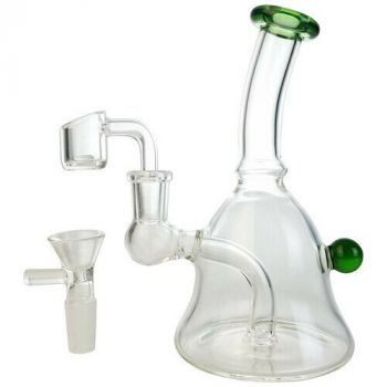 Bent Stem Bell Design Water Pipe