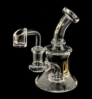 Mini Bell Design with Bent Stem Water Pipe 5 Inch